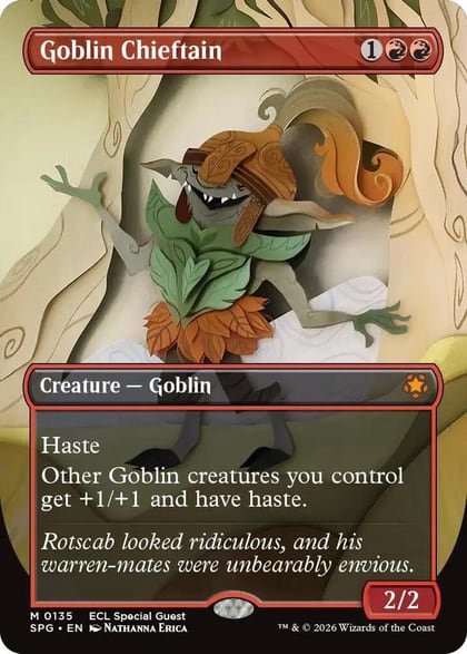 Goblin Chieftain (Borderless), Special Guests 135