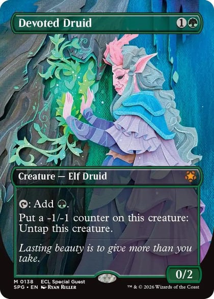 Devoted Druid (Borderless), Special Guests 138