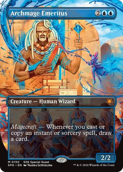 Archmage Emeritus (Borderless), Special Guests 150