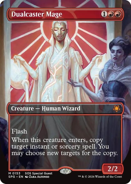 Dualcaster Mage (Borderless), Special Guests 153