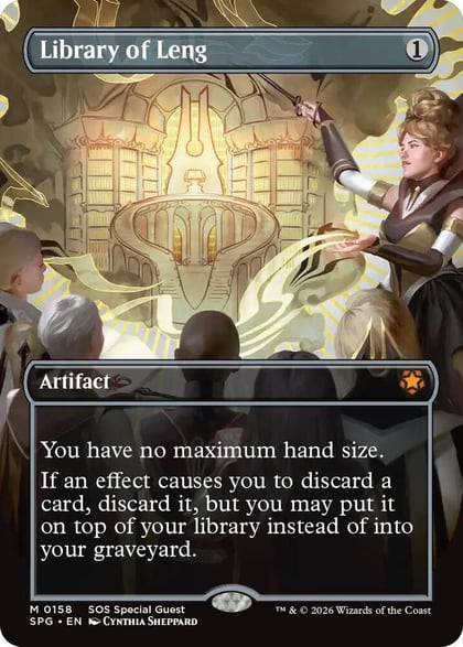 Library of Leng (Borderless), Special Guests 158