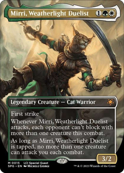 Mirri, Weatherlight Duelist (Borderless), Special Guests 15