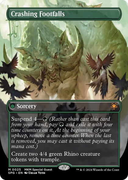 Crashing Footfalls (Borderless), Special Guests 25