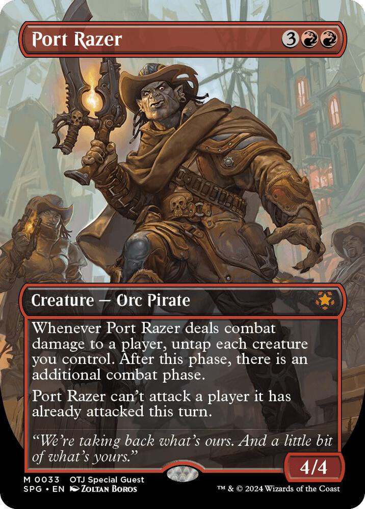 Port Razer (Borderless), Special Guests 33