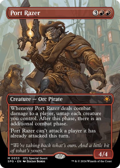 Port Razer (Borderless), Special Guests 33