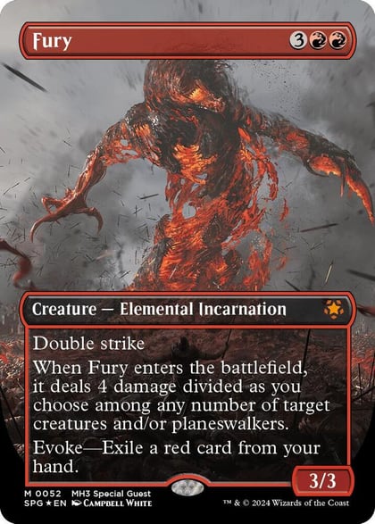 Fury (Borderless) (Textured Foil), Special Guests 52