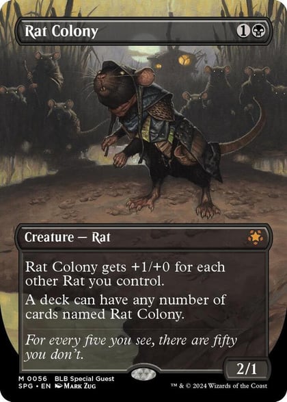 Rat Colony (Borderless), Special Guests 56