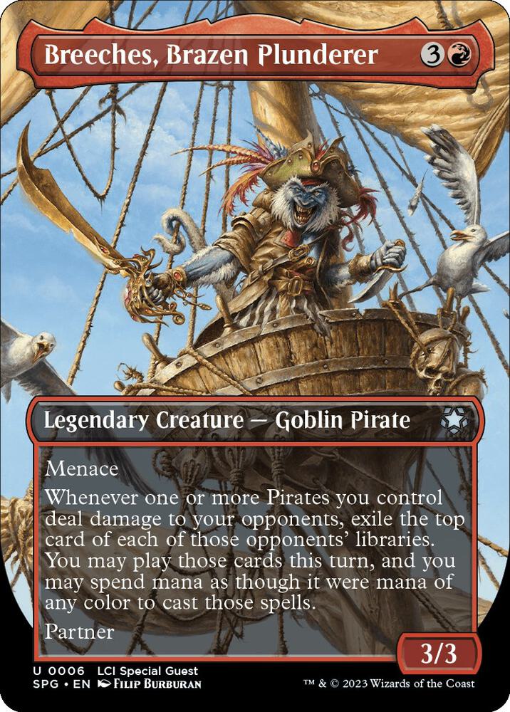 Breeches, Brazen Plunderer (Borderless), Special Guests 6