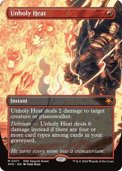 Unholy Heat (Borderless), Special Guests 71