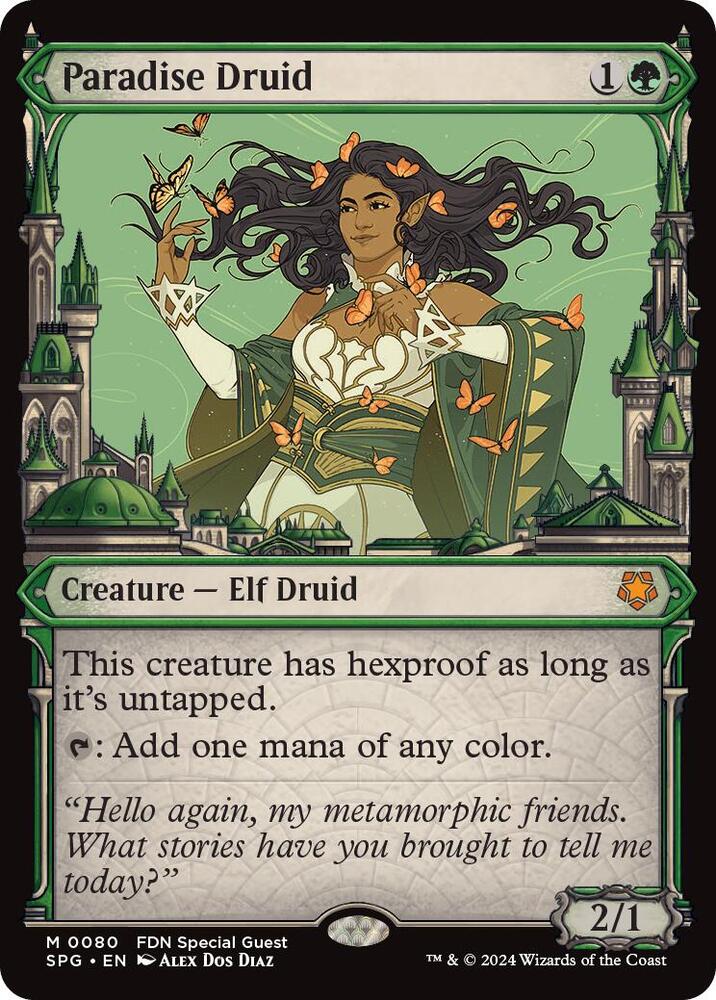 Paradise Druid (Showcase), Special Guests 80