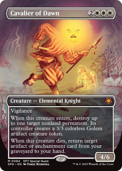 Cavalier of Dawn (Borderless), Special Guests 84