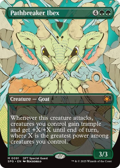 Pathbreaker Ibex (Borderless), Special Guests 91