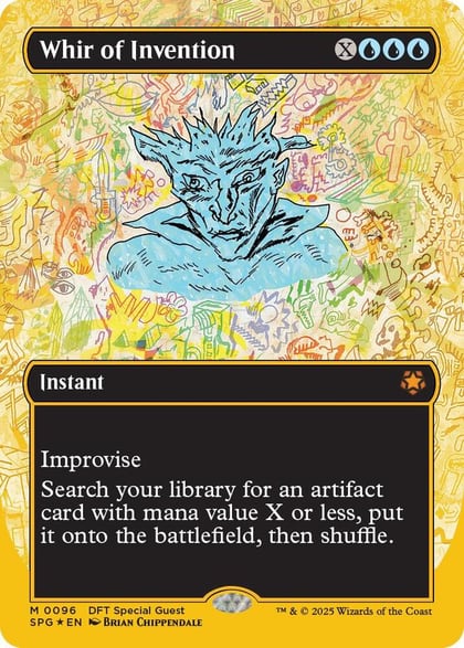 Whir of Invention (Borderless) (First-Place Foil), Special Guests 96