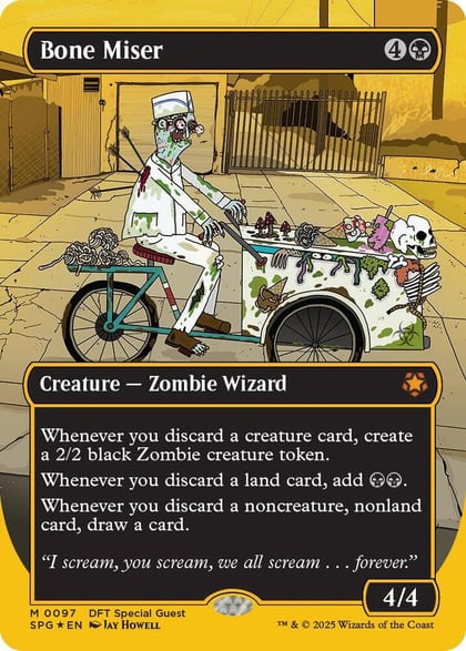 Bone Miser (Borderless) (First-Place Foil), Special Guests 97