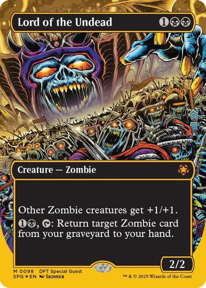 Lord of the Undead (Borderless) (First-Place Foil), Special Guests 98