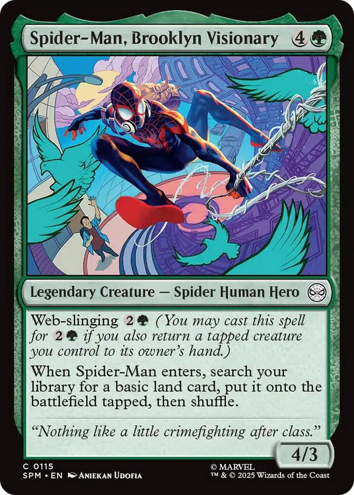 Spider-Man, Brooklyn Visionary, Marvel's Spider-Man 115