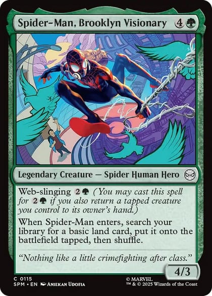 Spider-Man, Brooklyn Visionary, Marvel's Spider-Man 115