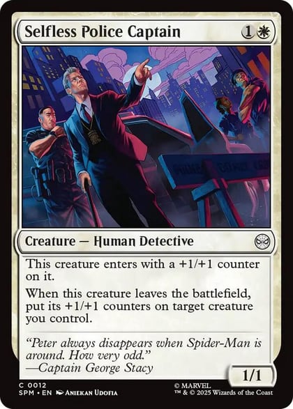 Selfless Police Captain, Marvel's Spider-Man 12