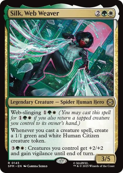 Silk, Web Weaver, Marvel's Spider-Man 145
