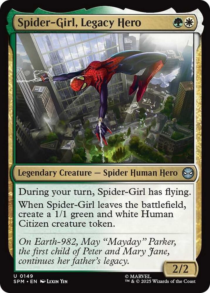 Spider-Girl, Legacy Hero, Marvel's Spider-Man 149