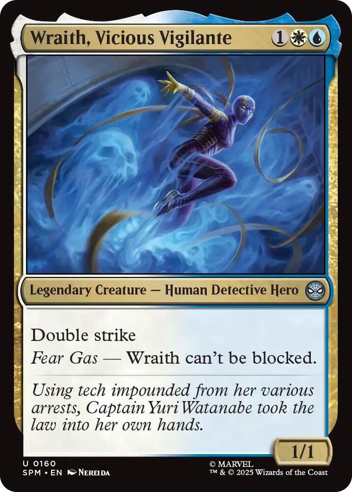 Wraith, Vicious Vigilante, Marvel's Spider-Man 160