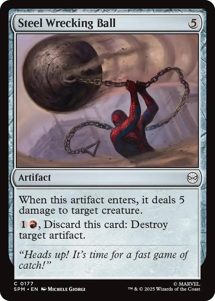 Steel Wrecking Ball, Marvel's Spider-Man 177