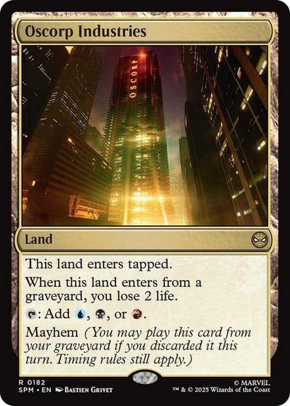 Oscorp Industries, Marvel's Spider-Man 182