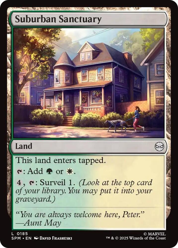 Suburban Sanctuary, Marvel's Spider-Man 185