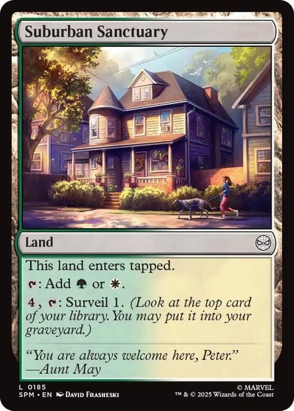 Suburban Sanctuary, Marvel's Spider-Man 185