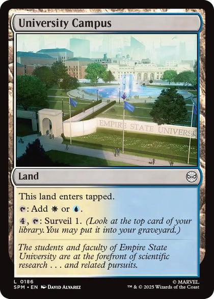University Campus, Marvel's Spider-Man 186