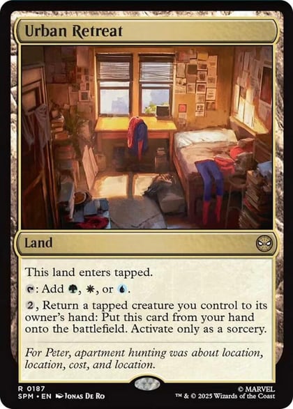 Urban Retreat, Marvel's Spider-Man 187