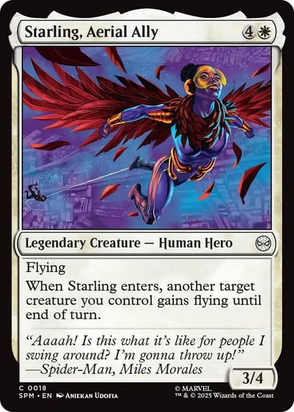 Starling, Aerial Ally, Marvel's Spider-Man 18