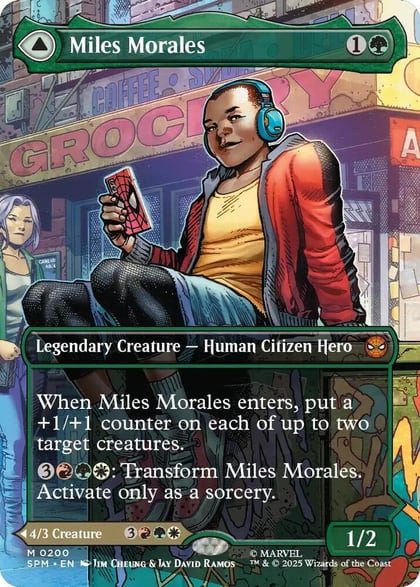 Miles Morales (0200) (Borderless), Marvel's Spider-Man 200
