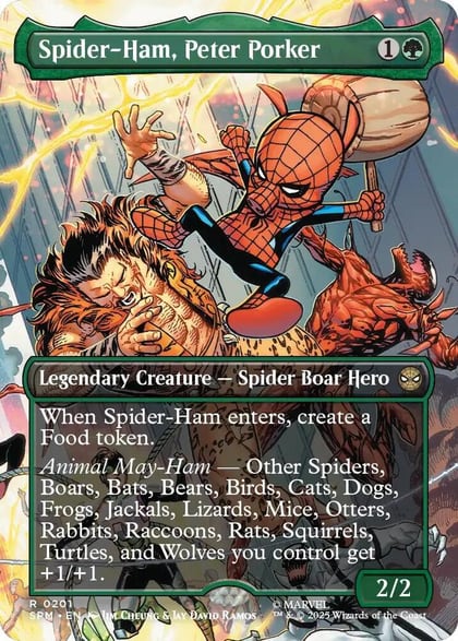 Spider-Ham, Peter Porker (Borderless), Marvel's Spider-Man 201