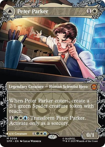 Peter Parker (0208) (Borderless), Marvel's Spider-Man 208