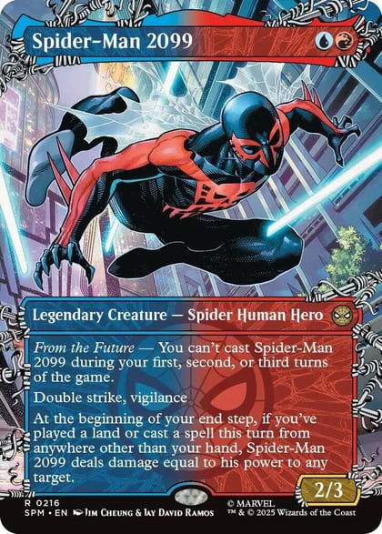 Spider-Man 2099 (0216) (Borderless), Marvel's Spider-Man 216