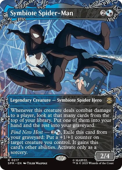 Symbiote Spider-Man (Borderless), Marvel's Spider-Man 217