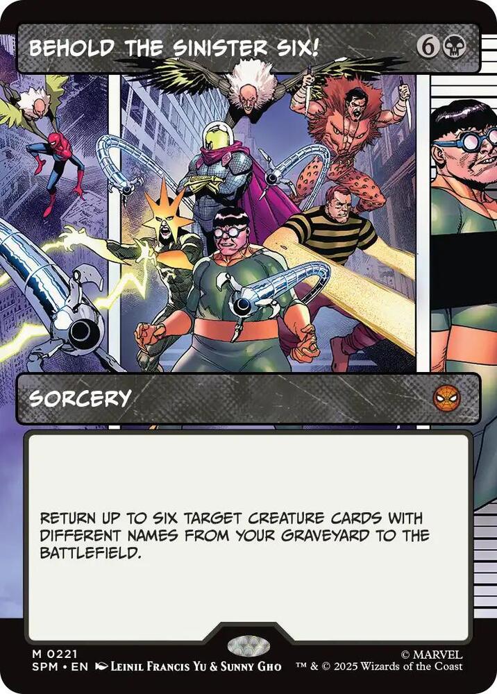 Behold the Sinister Six! (Borderless), Marvel's Spider-Man 221