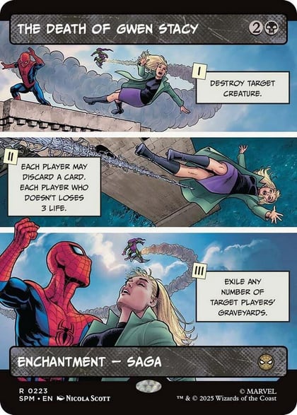 The Death of Gwen Stacy (Borderless), Marvel's Spider-Man 223