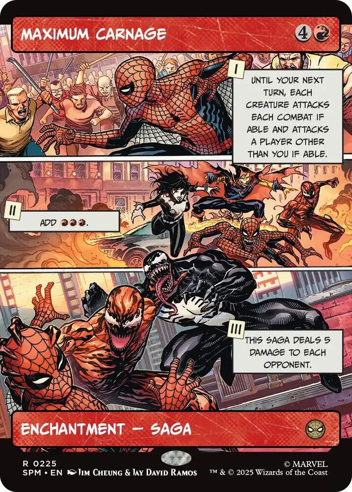 Maximum Carnage (Borderless), Marvel's Spider-Man 225