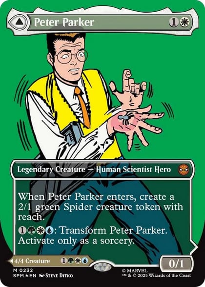 Peter Parker (0232) (Borderless), Marvel's Spider-Man 232