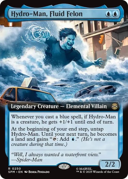 Hydro-Man, Fluid Felon (Extended Art), Marvel's Spider-Man 250
