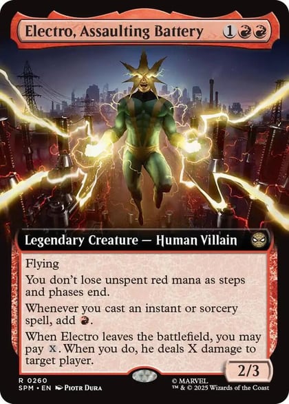 Electro, Assaulting Battery (Extended Art), Marvel's Spider-Man 260