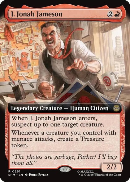 J. Jonah Jameson (Extended Art), Marvel's Spider-Man 261