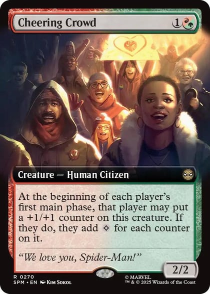 Cheering Crowd (Extended Art), Marvel's Spider-Man 270