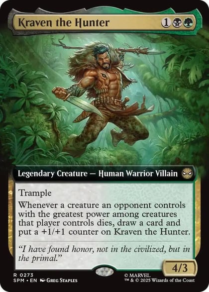 Kraven the Hunter (Extended Art), Marvel's Spider-Man 273