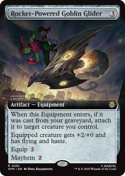 Rocket-Powered Goblin Glider (Extended Art), Marvel's Spider-Man 281