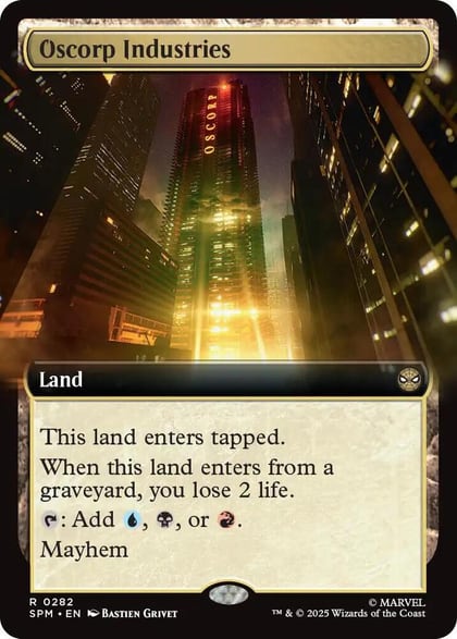 Oscorp Industries (Extended Art), Marvel's Spider-Man 282