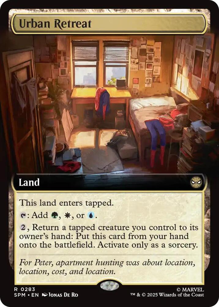 Urban Retreat (Extended Art), Marvel's Spider-Man 283
