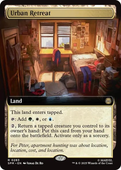 Urban Retreat (Extended Art), Marvel's Spider-Man 283